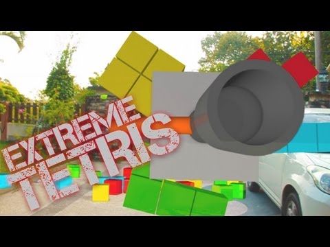 EXTREME TETRIS ! ( Real Life )