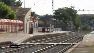 preview picture of video 'Estaciones de tren - Hostalric'