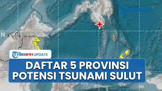 Gempa M 7,7 Guncang Sulut: BNPB Umumkan Daftar 5 Wilayah Potensi Tsunami. Imbau Warga Tetap Tenang