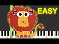 CBeebies Patchwork Pals Theme Song Piano Tutorial