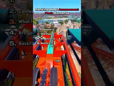 Best Amusement Park Moments 😎