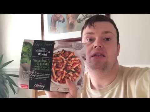 Slimming World Frozen Ready Meals Review - Meatballs with pasta in a spicy tomato sauce
