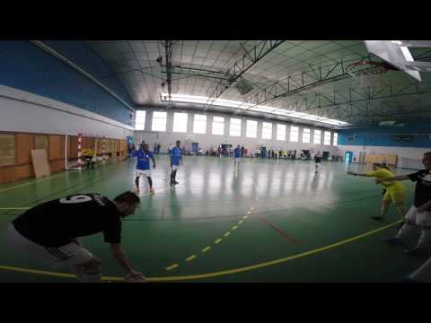 2/2 Caluire FC 2 vs Martel Caluire. 2eme mi temps. District Rhone futsal, 2016