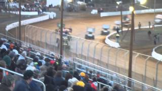preview picture of video 'Port Royal Speedway 410 and 305 Sprint Car Highlights 4-05-14'