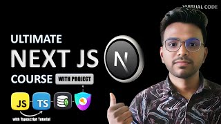 🚀 Next.js Full Course in Hindi | Learn Everything + Build 2 Projects  + Typescript Tutorial 🔥