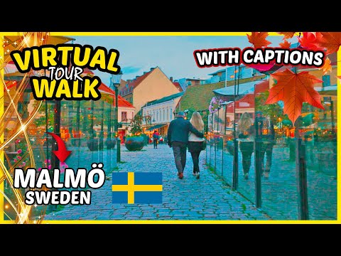 ✨🧡 Exploring Malmö in Autumn 🍂 | Relaxing Late October Walking Tour