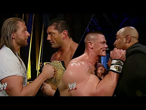 Triple H, Batista & John Cena Backstage Segments: Unforgiven 2007