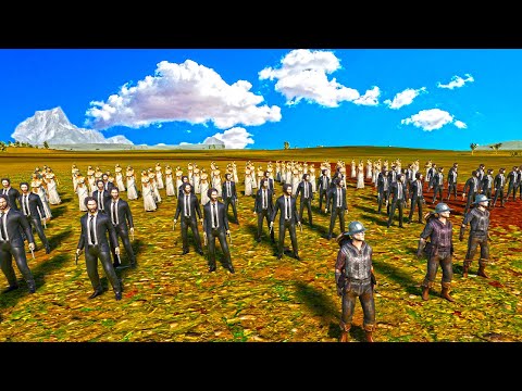 100 cleopatra, 50 john wick & 3 fullauto Archer's against 5.8 million ZOMBIE'S !! UEBS 2