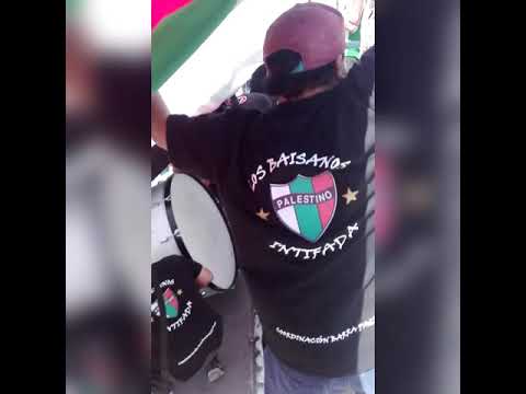 "PALESTINO VS U DE CHILE 2018 / LOS BAISANOS" Barra: Los Baisanos &bull; Club: Club Deportivo Palestino