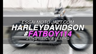Harley Davidson Fat Boy 114 : l'Américaine s'encanaille