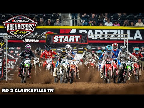Partzilla Arenacross Round 2 TWMX Race Highlights | Clarksville TN
