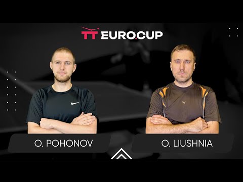 13:45 Oleksandr Pohonov - Oleksandr Liushnia 21.08.2025 TT Euro.Cup Ukraine Master. TABLE 3