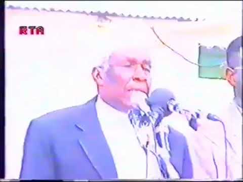 Cérémonie officielle de l'accord-cadre de Fomboni