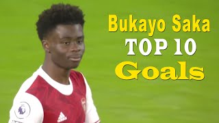 Bukayo Saka Top 10 Best Goals of all Time