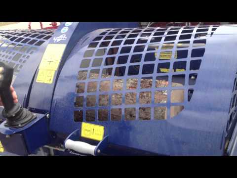 Tajfun Wood Processor RCA400 RCA 400 Joy Demonstration