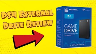 Seagate PS4 External Hard Drive Review/Unboxing + Test!