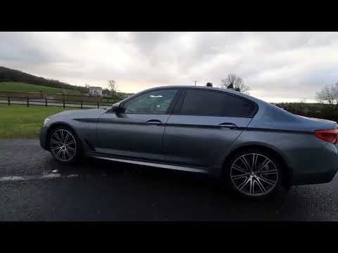 191C13272 - 2019 BMW 5 Series 530D M SPORT XDRIVE STUNNING CAR BLUESTONE ME...