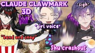 Claude Got NIJIEN Boys to Workout in 3D and it gets Chaotic【NIJISANJI EN Clip】