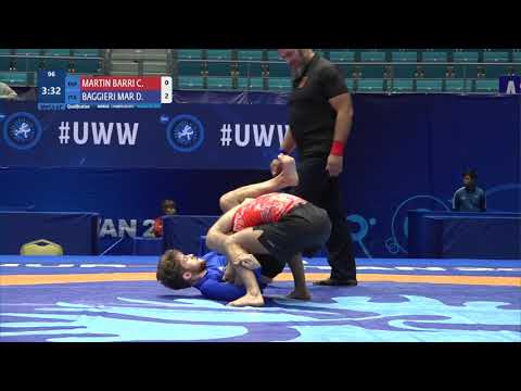 Qual. Men's GP No-Gi - 62 kg: C. MARTIN BARRI (ESP) v. D. BAGGIERI MAR (ITA)