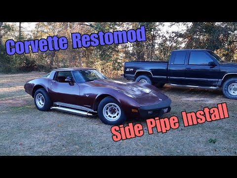 C3 Corvette Restomod Rebuild: Patriot Sidepipes exhaust install and update