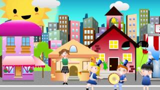 WHEN THE SAINTS GO MARCHING IN | Nursery Rhyme Express | Animation | Sing Along | Childrens Song