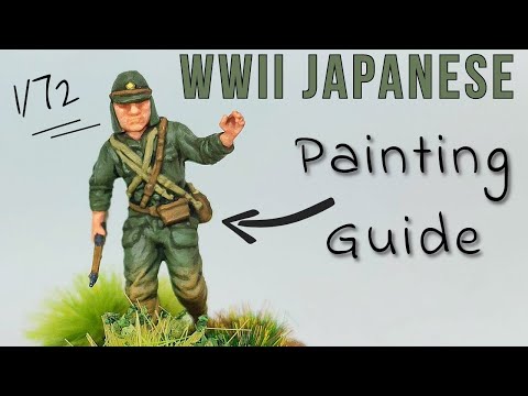 1/72 WW2 Japanese Infantry Painting Guide | Pacific War | 20mm Wargaming!