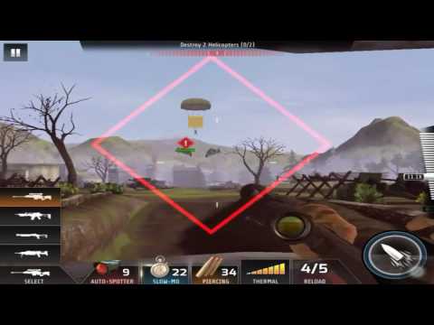 Kill Shot Bravo Region 22 Primary Mission 27 - Destroy 2 Helicopters