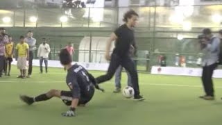 Tiger Shroff Shows Off His AMAZING Football Skills