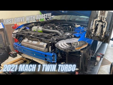 Twin Turbo Mustang First Startup & Drive