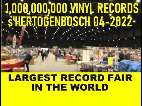 Part 2 of the world‘s biggest record fair in s-Hertogenbosch April 2022 !!! early bird entry !!!