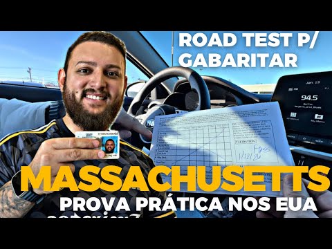 COMO TIRAR CARTEIRA DE MOTORISTA EM MASSACHUSETTS - NA PRÁTICA