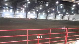 Sky and I Barrel Racing Runs Then and Now