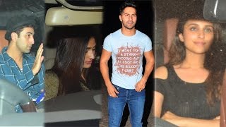 Ranbir Kapoor, Parineeti Chopra, Shraddha Kapoor & Others Attend Varun Dhawan's 29th Birthday Party!