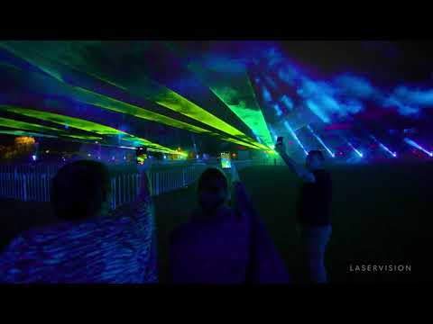 Light Up Orange - LASER Light Show, NYE 2021 by LASERVISION