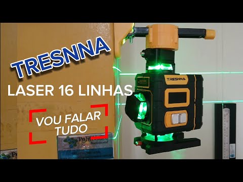 0149 - LASER DE 16 LINHAS TRESNNA - TN-G16PLUS - TUTORIAL