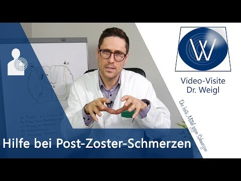 Post Zoster Neuralgie, Zosterschmerzen: Nervenschmerzen durch den Herpes - Dauer & Schmerztherapie