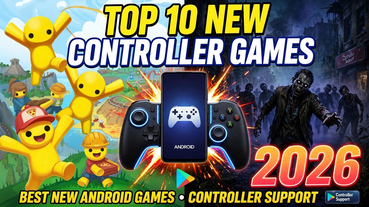 Top 10 Best New Android Games With Controller Support 2026