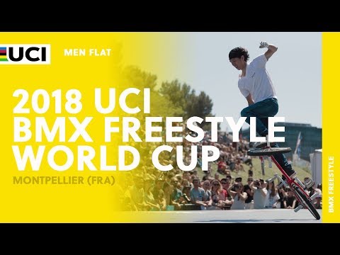 2018 UCI BMX Freestyle World Cup - Montpellier (FRA) / Men Flat