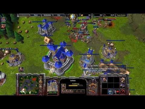 Warcraft 3 Reforged 1vs1 🔵Human vs Nightelf ⭐Deutsch/German⭐ Full Gameplay - WC3 #10