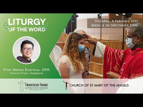 Liturgy of the Word - Thursday, 4th Week in Ordinary Time - 4 February 2021