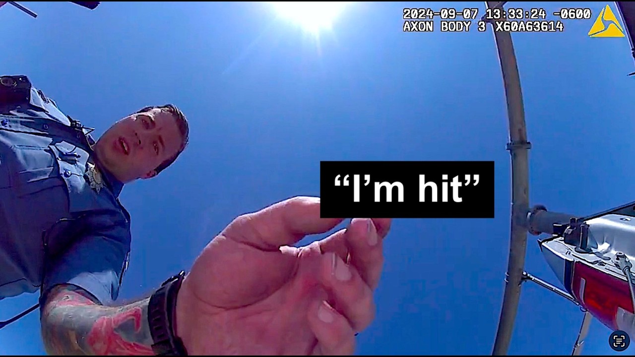 Officer Shot is Rescued by his Rookie Trainee