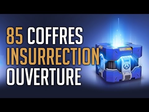 [OVERWATCH] OUVERTURE 85 COFFRES DE L'INSURRECTION | On veut des skins ! 
