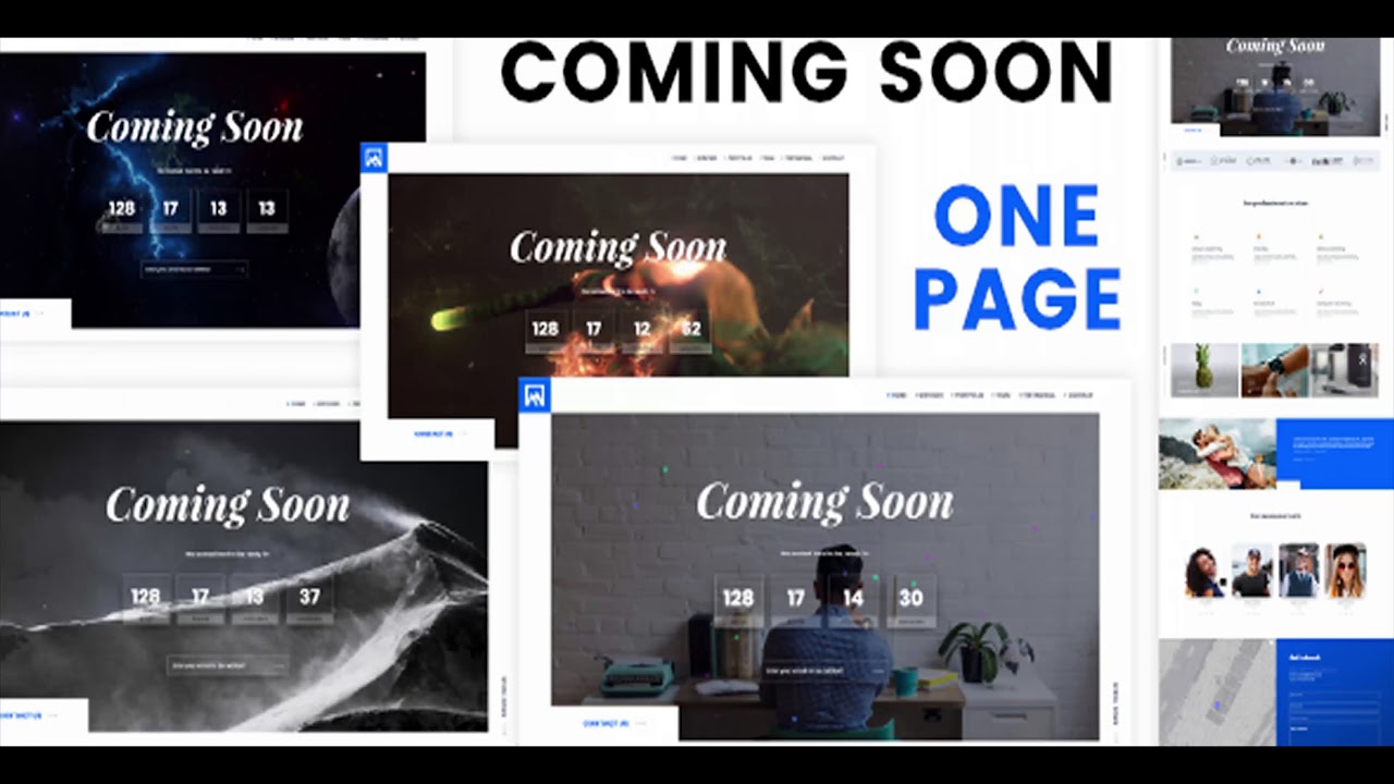 Coming Soon Page | One Page Html Template | Themeforest Website Templates and Themes
