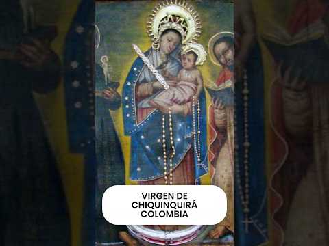 VIRGEN DE CHIQUINQUIRÁ - BOYACA - COLOMBIA   #chiquinquirá #boyacá #colombia #virgen #vozdedesierto