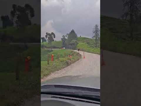 vereda Pío XII municipio  Entrerrios 🚧  trabajos  Estabilización #Pavimento Són 39 KMS