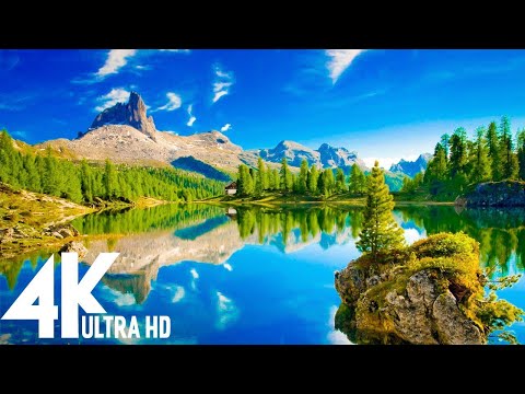 FLYING OVER KENYA (4K UHD) - Relaxing Music Along With Beautiful Nature Videos - 4K Video HD