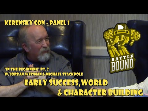 World & Character building for #battletech | Kerensky Con w/Jordan Weisman & Michael Stackpole Pt. 2