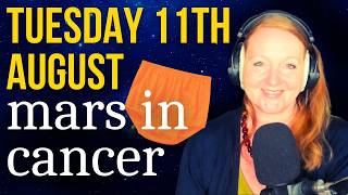 Tuesday 11th August 2026 | Mars into Cancer: Protect What Matters (and Bridget Jones's Panties!) 💋