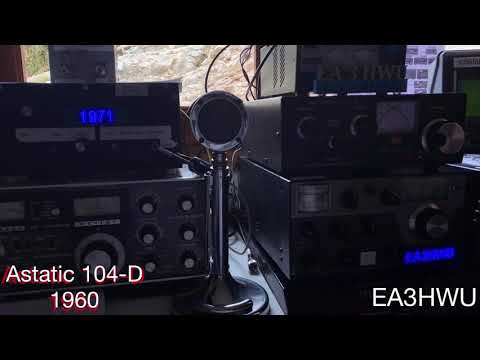EA3HWU micro Astatic 104-D año 1960