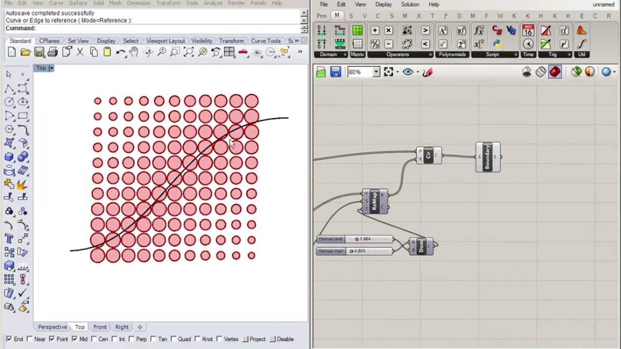 Grasshopper Tutorial 06 |  Domain Basics